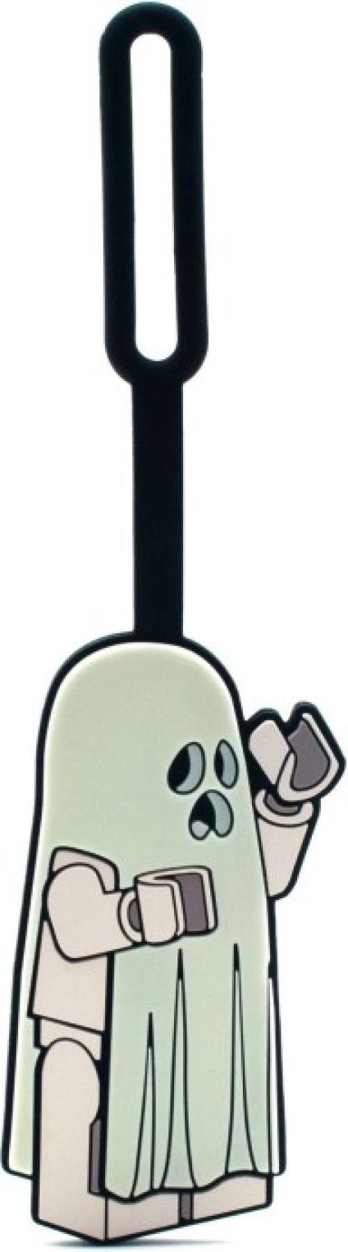 5009501-1 Ghost Glow In The Dark Bag Tag