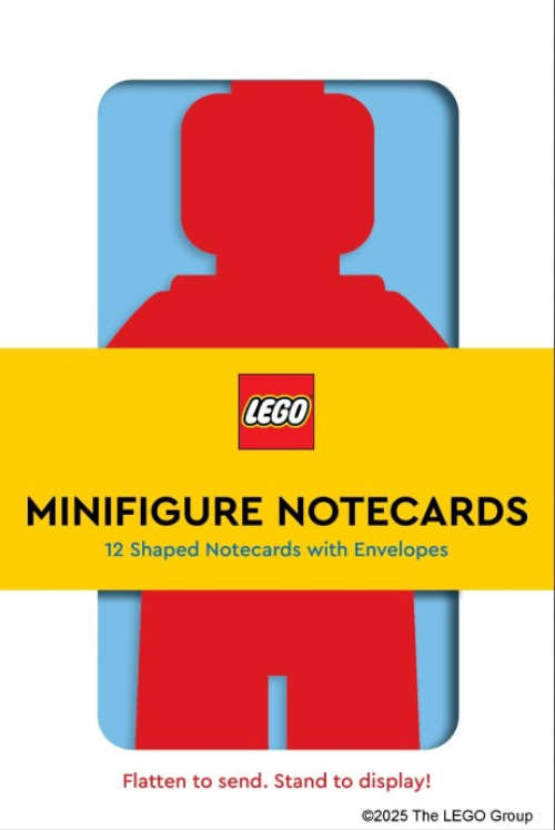 5009897-1 Minifigure Notecards 12 Shaped Notecards with Envelopes