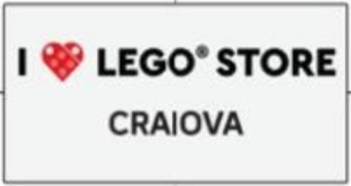 5009942-1 I Heart LEGO Store Craiova Tile