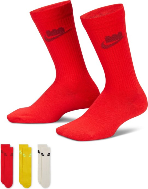 5009947-1 Nike x LEGO Collection Everyday Essentials Crew Socks (3 Pairs)