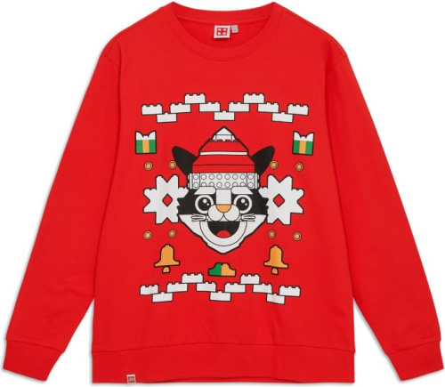 5009963-1 Adults Christmas Sweatshirt Red