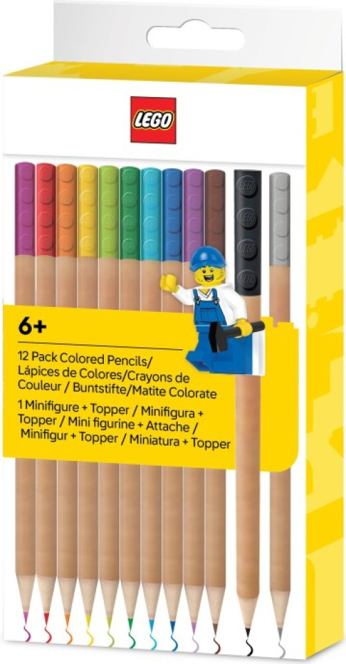5010101-1 Coloured Pencils with Topper