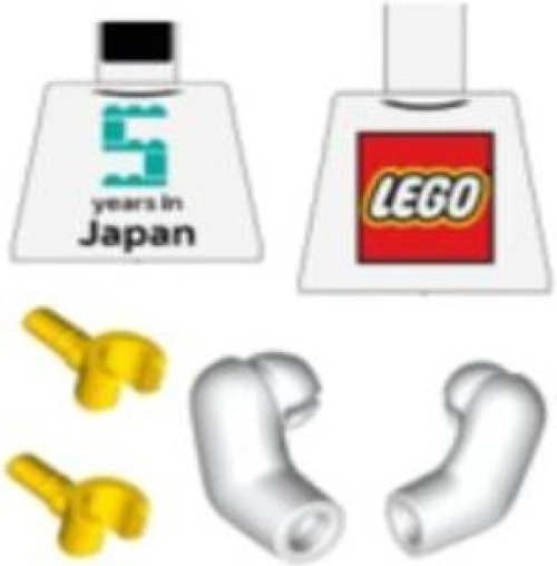 5010487-1 5 Years in Japan Anniversary Minifigure