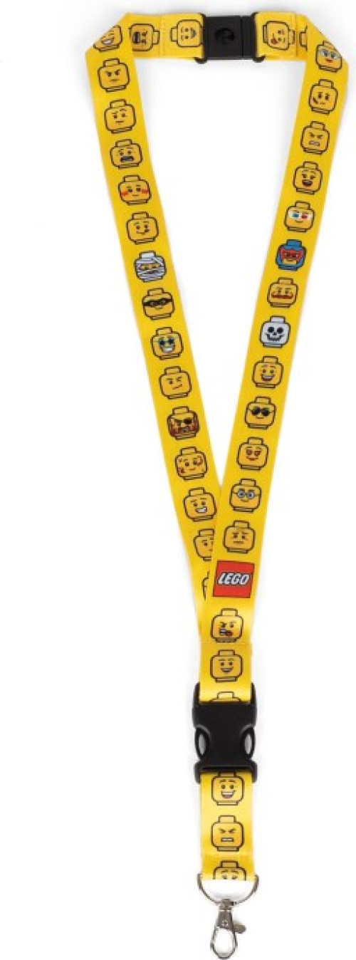 5010887-1 Yellow Minifigure Lanyard