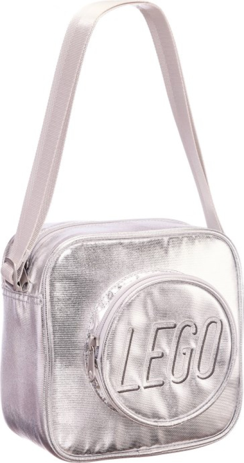 5010893-1 Small Brick Crossbody – Silver