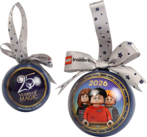 5011093-1 LEGO Harry Potter 25th Anniversary Holiday Baubles