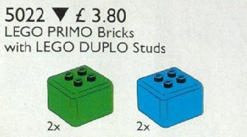 5022-1 Primo / Duplo Converter Bricks