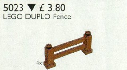 5023-1 Duplo Farm Fences