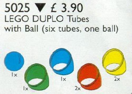 5025-1 Duplo Tubes with Balls