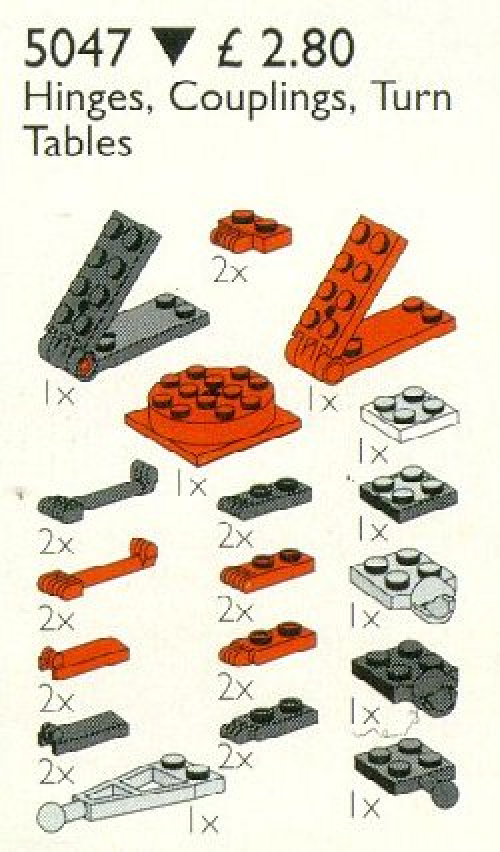 5047-1 Hinges, Couplings and Turntables