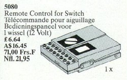 5080-1 Remote Control for Points 12V