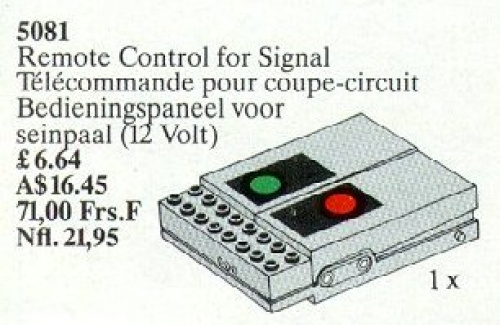 5081-1 Remote Control for Signal 12V