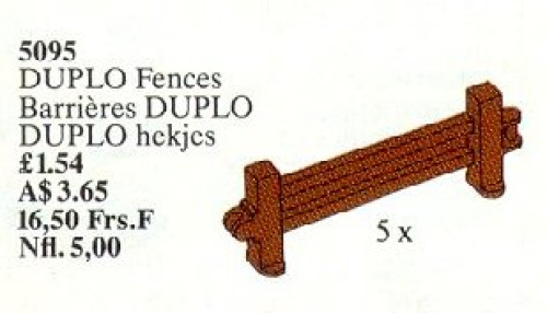 5095-1 Duplo Fences