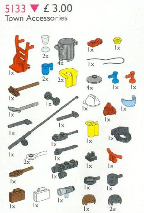 5133-1 Town Accessories