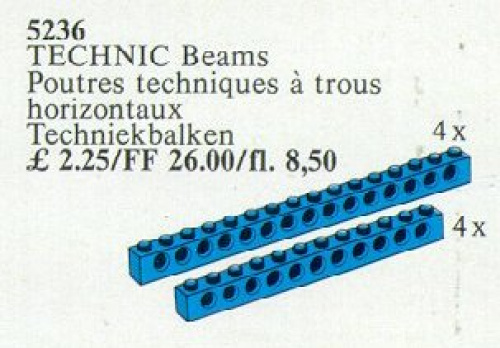 5236-1 8 Technic Beams Blue