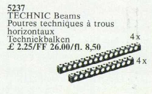 5237-1 8 Technic Beams Black