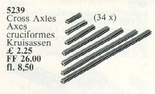 5239-1 34 Cross Axles