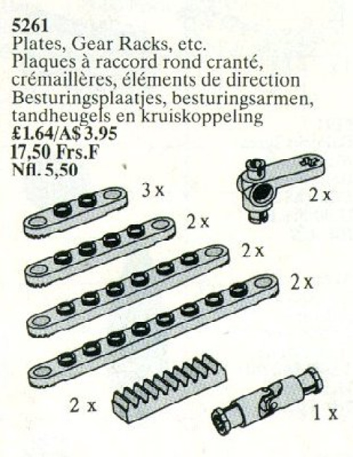 5261-1 Plates and Gear Racks