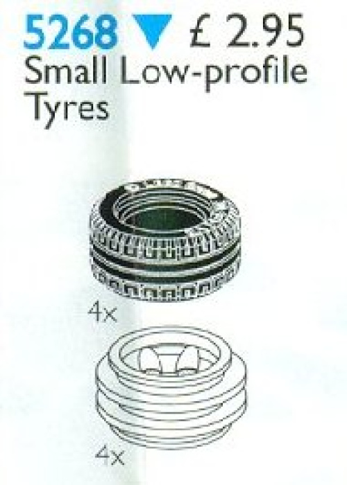 5268-1 Small Low Profile Tyres