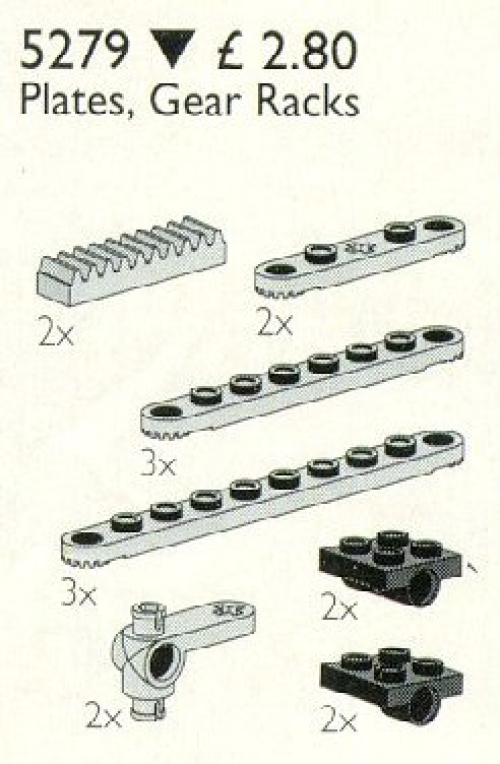 5279-1 Steering Elements, Plates and Gear Racks