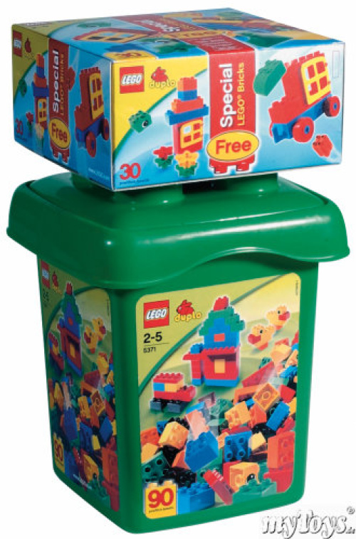 5371-1 Duplo Bucket Green