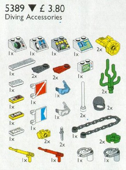 5389-1 Diving Accessories