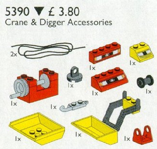5390-1 Crane and Digger Accessories
