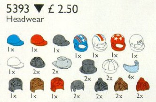 5393-1 Headgear (Hats and Hair)