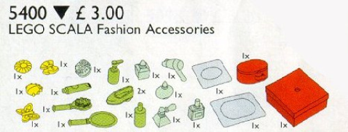 5400-1 LEGO Scala Fashion Accessories