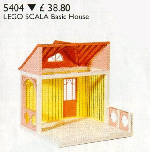 5404-1 LEGO Scala Basic House