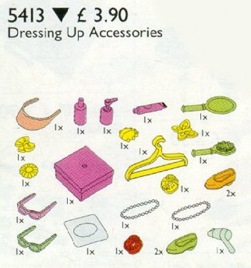 5413-1 LEGO Scala Service