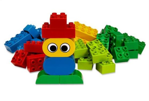 5586-1 Duplo Basic Bricks with Fun Figures