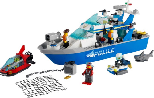 60277-1 Police Patrol Boat