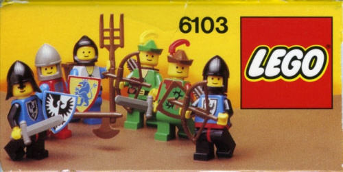 6103-1 Castle Mini Figures