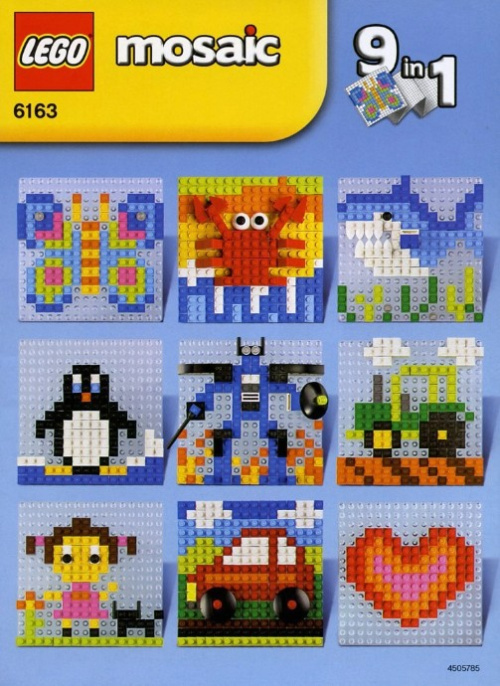 6163-1 A World of LEGO Mosaic
