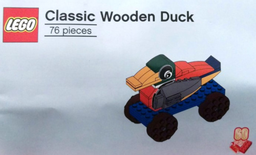 6258620-1 Classic Wooden Duck