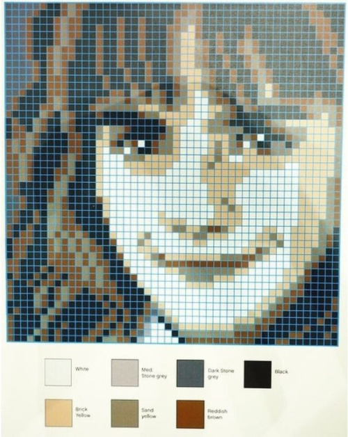 6268522-1 Hermione Granger Mosaic