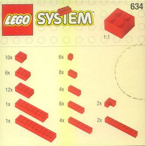 634-1 Extra Bricks in Red