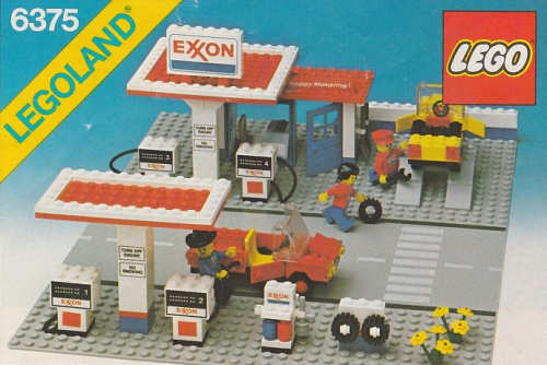 6375-2 Exxon Gas Station