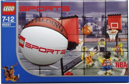 65221-1 Street Basketball set with Spalding mini-basketball