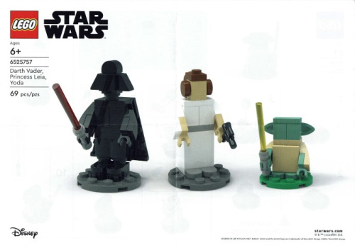6525757-1 Darth Vader, Princess Leia, Yoda