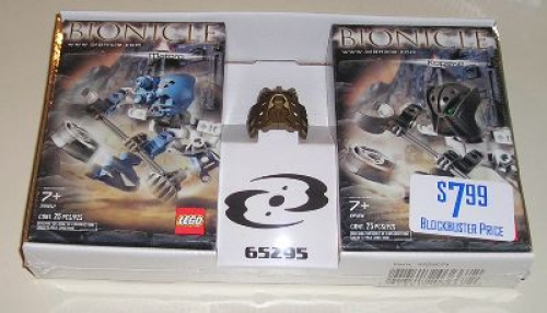 65295-1 Bionicle twin-pack with gold mask