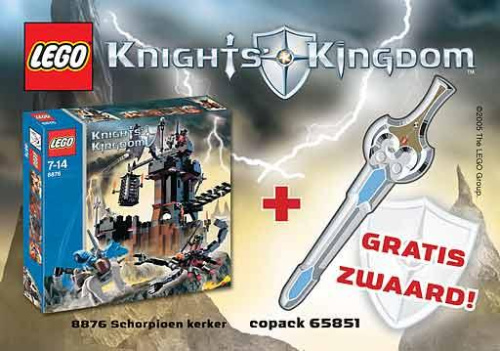 65851-1 Knights' Kingdom Co-pack