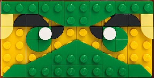 6614229-2 Ninjago Green Mask
