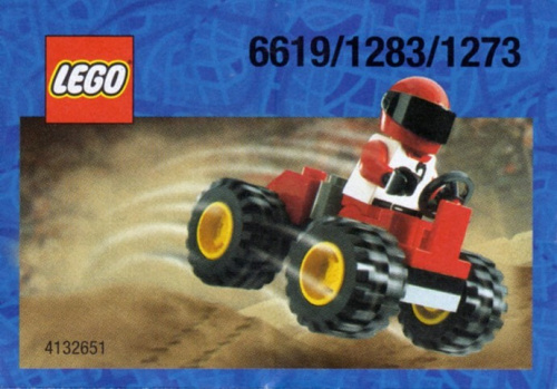 6619-1 Red Four Wheel Driver