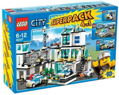 66257-1 City Police Super Pack 4-in-1