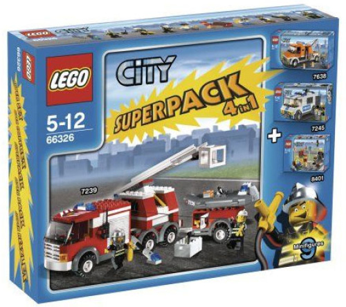 66326-1 City Super Pack 4 in 1
