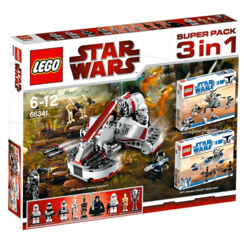66341-1 Star Wars Super Pack 3 in 1