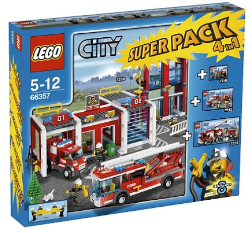 66357-1 City Super Pack 4 in 1