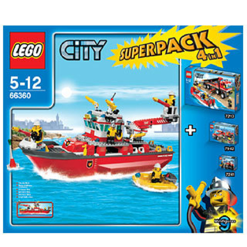 66360-1 City Super Pack 4 in 1